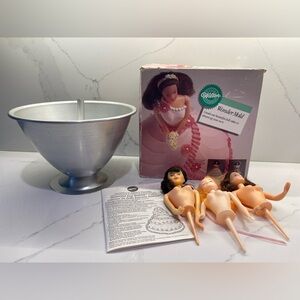 vintage Wilton Wonder Mold Doll Cake Pan Set,